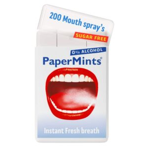 Papermints Spray Buccal Haleine Fraiche Sans Sucres 200u