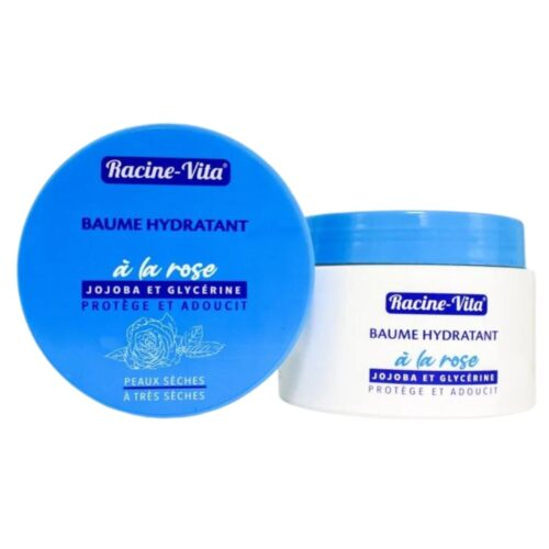 Racine-Vita Baume Hydratant à la Rose, Jojoba et Glycérine - 150g