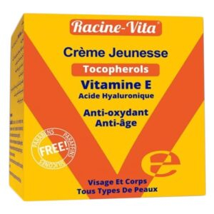 Racine Vita Creme Jeunesse Vitamine E Tocopherols Anti Age 50g