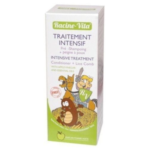 Racine-Vita Traitement Intensif Pré-Shampoing + Peigne à Poux - 250ml