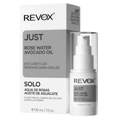 Revox Just Fluide Contour des Yeux à l'Huile d'Avocat et à l'Eau de Rose - 30ml
