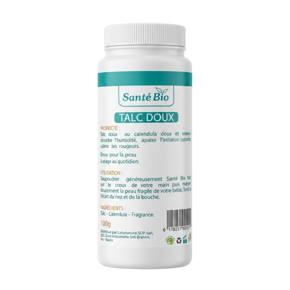 Sante Bio ​ Premium Talc Doux 100g