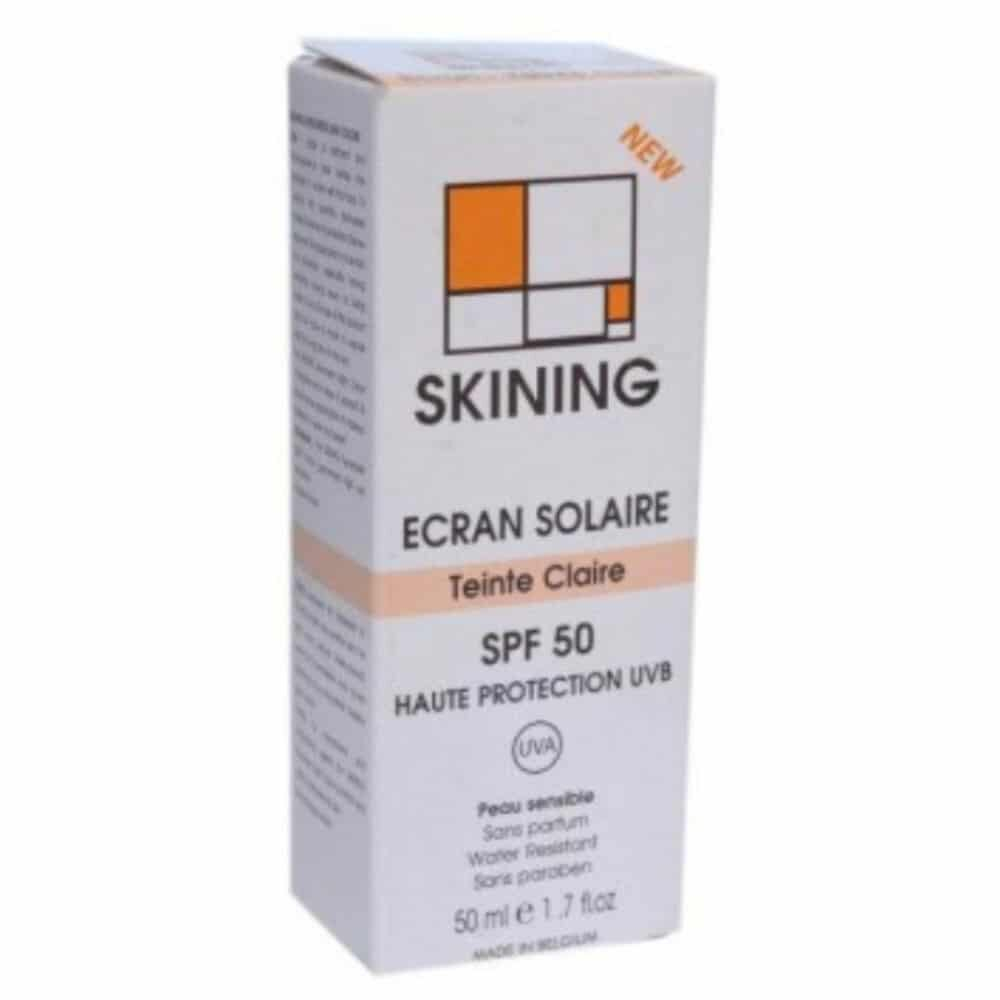 Skining Ecran Solaire Teinte Claire Spf50 50ml