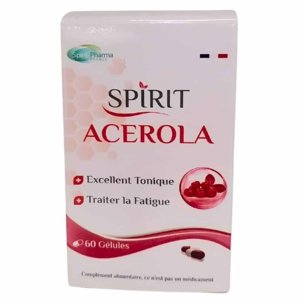 Spirit Pharma Acerola Excellent Tonique 60 Gelules