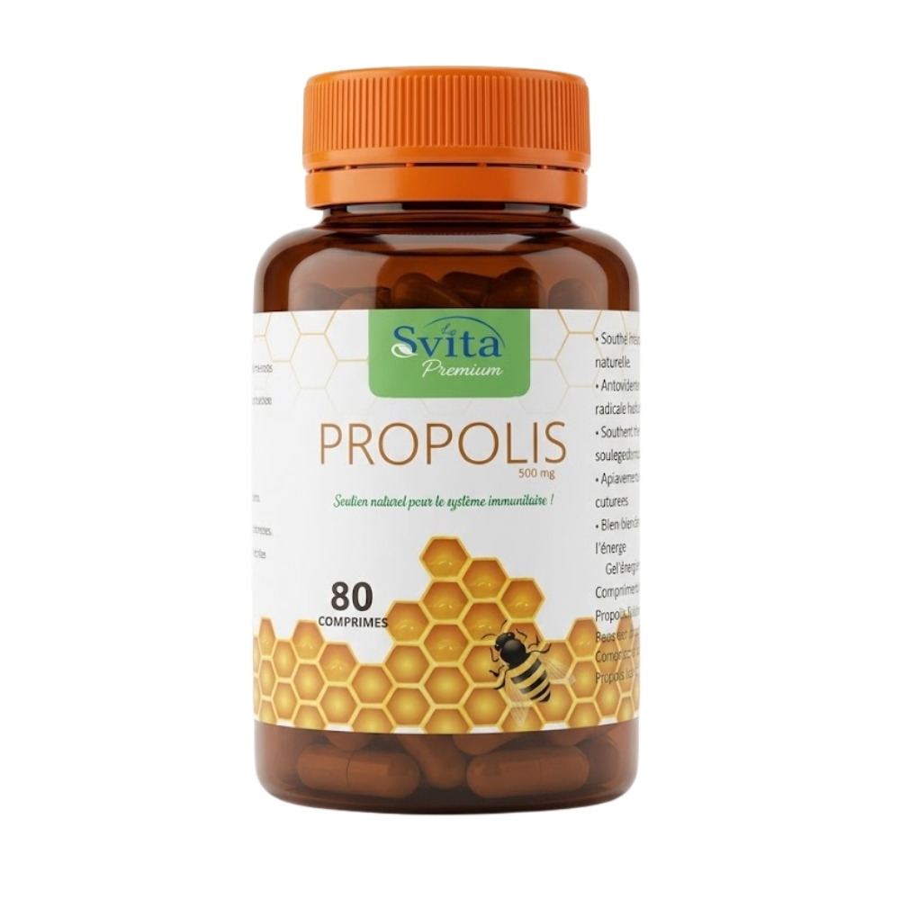 Svita Premium Propolis 500mg 80 Comprimes 3