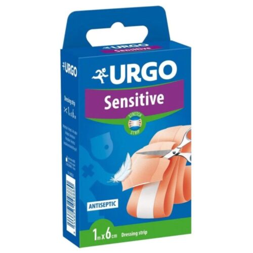Urgo Bande/Pansement Sensitive Stretch 1mx6cm - 1u