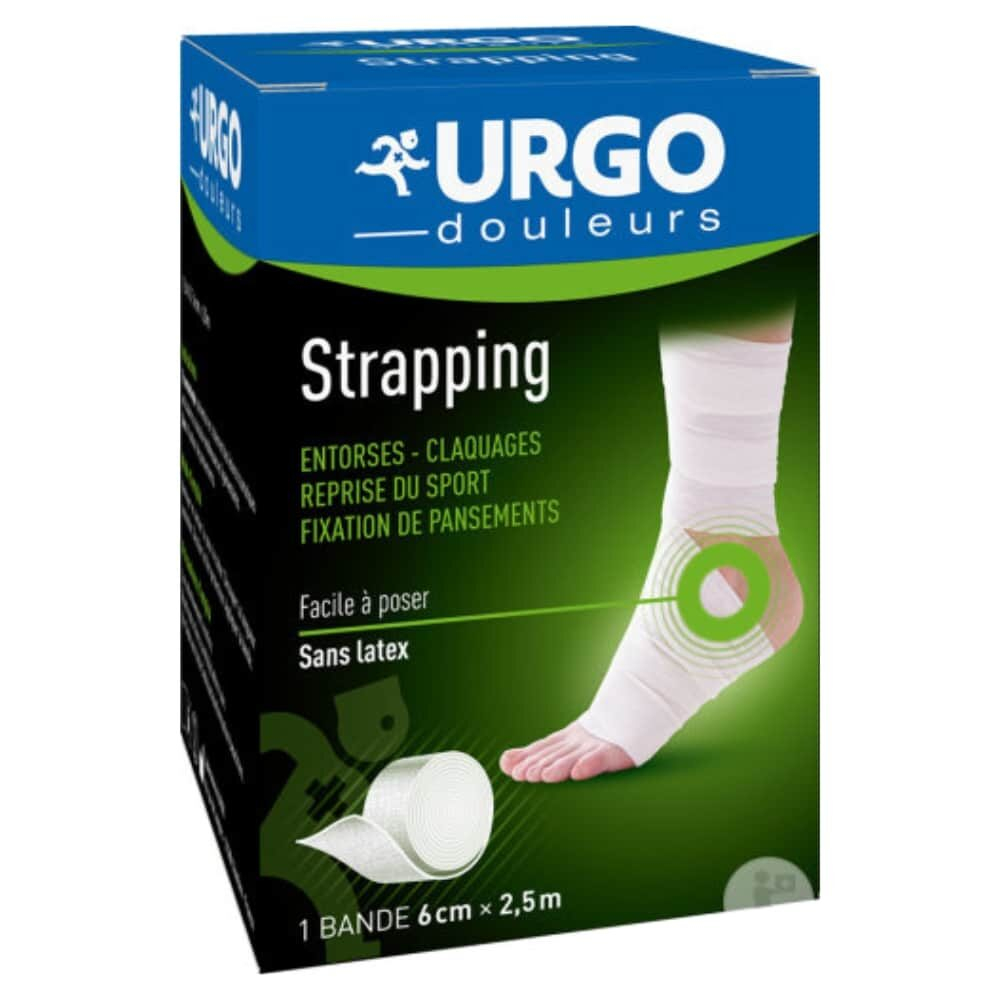 Urgo Douleurs Strapping Bande 6cmx25m 1u