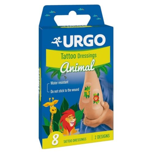 Urgo Pansements à Motifs Animal 2 Motifs Résistant à l'Eau - 8u