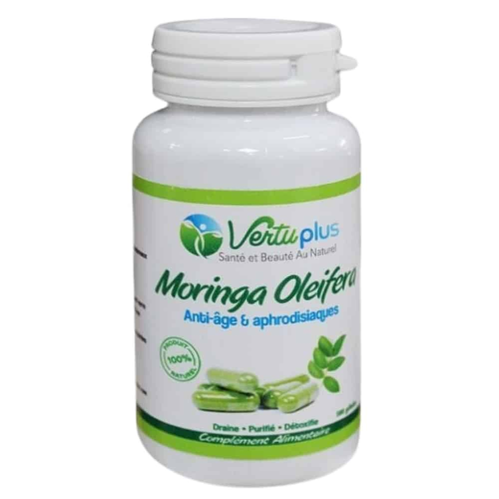 Vertuplus Moringa Oleifera Anti Age Et Aphrodisiaque 90 Gelules