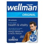 Vitabiotics Wellman Santé et Vitalité - 30 comprimés