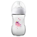 Avent Biberon Natural 1Mois+ Débit Lent - Licorne - 260ml SCF070/25 - 1u