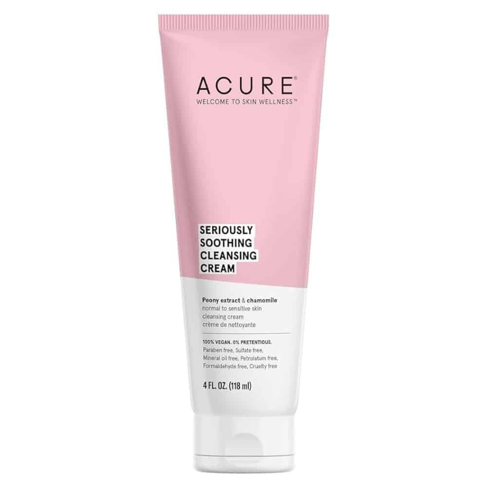Acure Seriously Soothing Cleansing Cream Nettoyant Apaisant 118ml