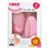 Farlin Brosse et Peigne Rose 0Mois+ - (BF150A) - 1u