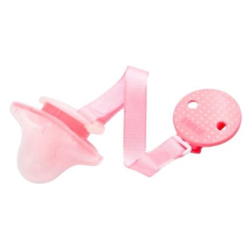 Farlin Sucette et Chainette ChuChu 6Mois+ Rose - (BAC004M) - 1u