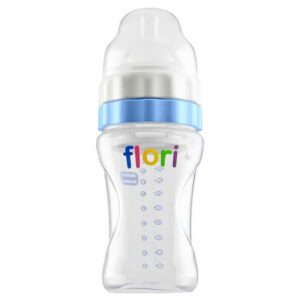 Flori Mix Et Go Biberon Bleu 300ml