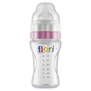 Flori Mix Et Go Biberon Rose 300ml