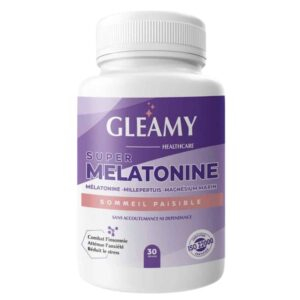 Gleamy Super Melatonine Sommeil Paisible 30 Gelules