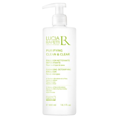 Lucia Rapetti Purifying Clean et Clear Emulsion Nettoyante Détoxifiante - 400ml