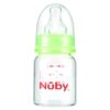 Nuby Biberon en Verre 0Mois+ Vert - 60ml (ID1177) - 1u