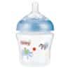 Nuby Biberon Poly Large 0Mois+ - Eléphant et Zèbre - 180ml (ID1193) - 1u