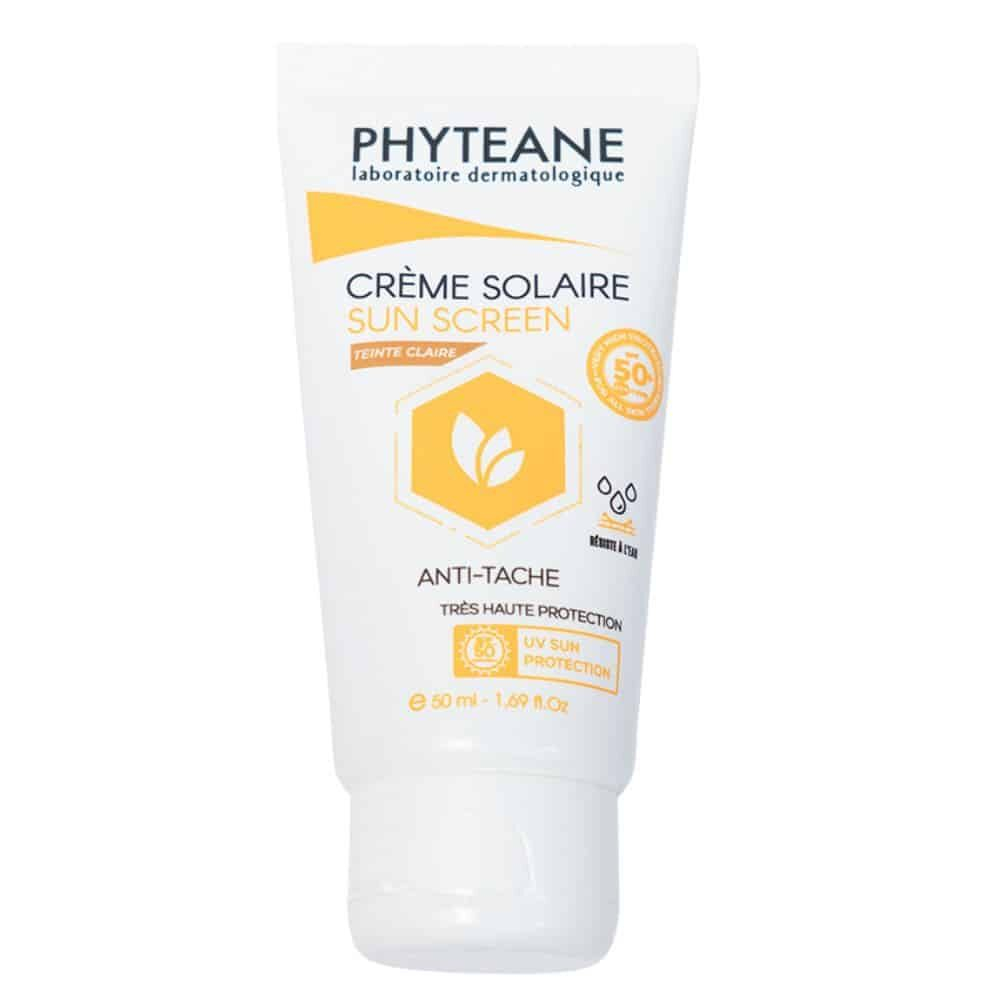 Phyteane Creme Solaire Anti Taches Teinte Claire Spf50 50ml