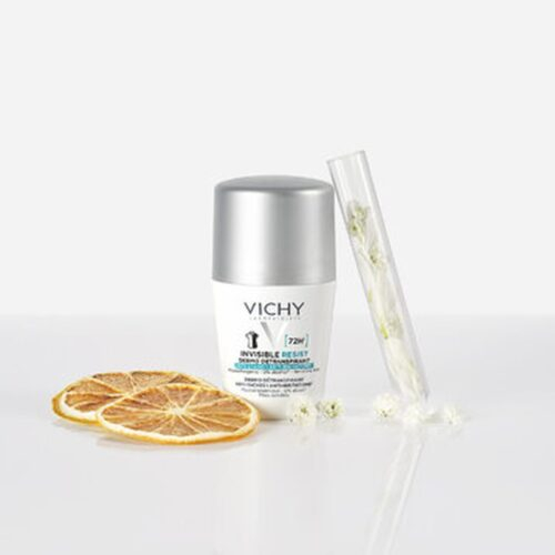 Vichy Deodorant Roll On Invisible Resist Dermo Detranspirant Anti Taches Anti Irritations 72h 50ml 4