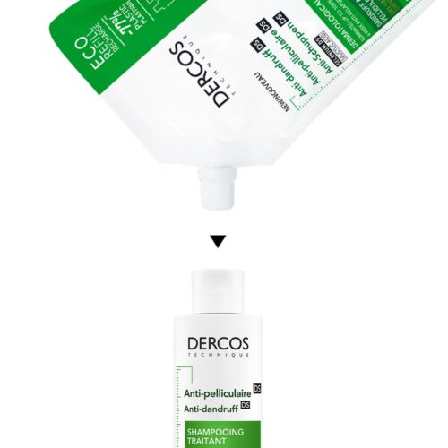 Vichy Dercos Ds Shampoing Traitant Anti Pelliculaire Cheveux Secs Eco Recharge 390ml 4