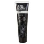 EcoDenta Black Whitening Dentifrice Blanchissant au Charbon Actif - 100ml