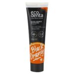 EcoDenta Black Whitening Dentifrice Blanchissant au Charbon Actif et Orange - 100ml