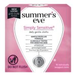 Summer's Eve Simply Sensitive Daily Gentle Cloths Intimate - 16u