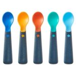 Tommee Tippee EasiGrip Cuillères d'Apprentissage Colorées 4mois+ - 5u