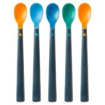 Tommee Tippee SoftEe Cuillères d'Apprentissage Colorées 4mois+ - 5u