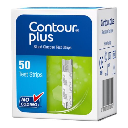 Contour Plus Bandelettes de Test de Glucose - 50u