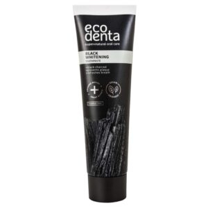 Ecodenta Black Whitening Dentifrice Blanchissant Au Charbon Actif 100ml
