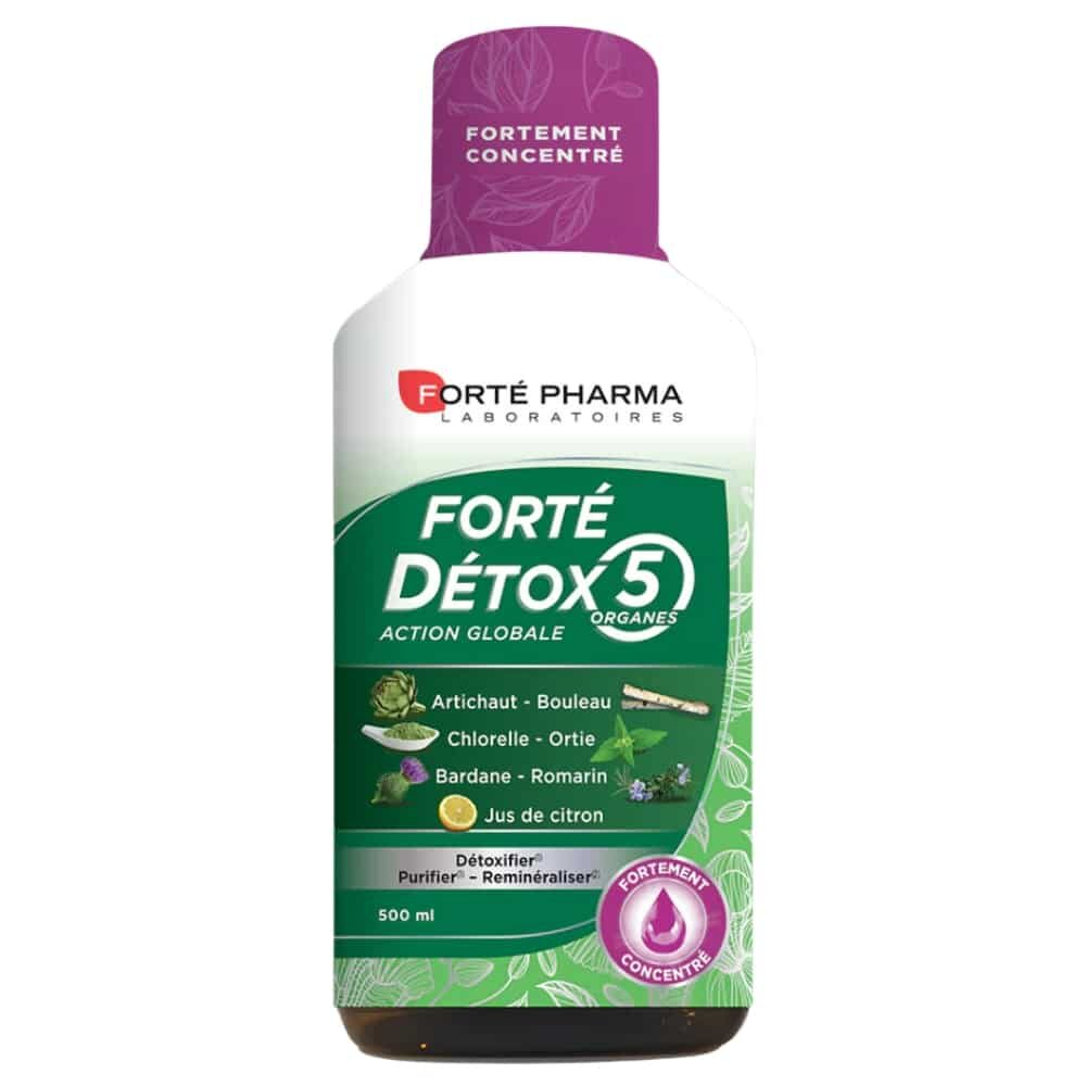 Forte Pharma Forte Detox 5 Organes Action Globale 500ml