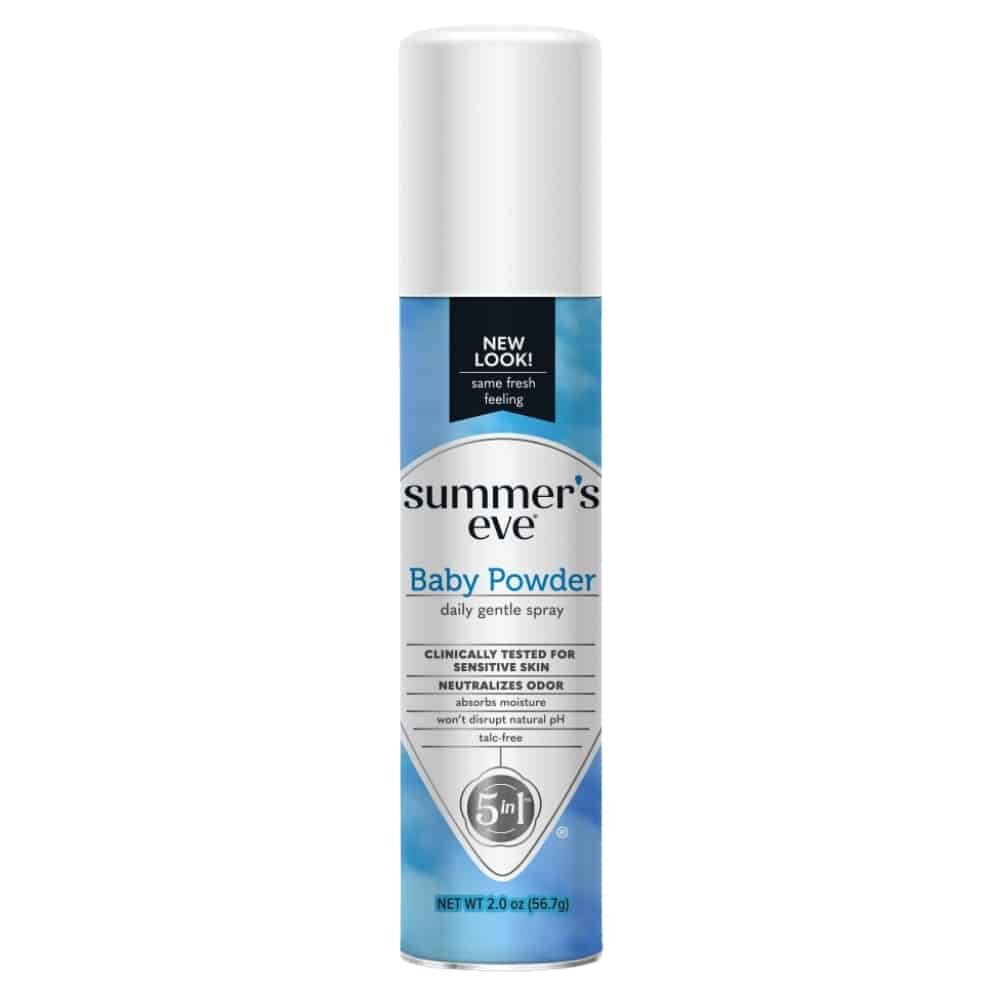 Summer Eve Baby Powder Daily Gentle Spray Intimate 567g