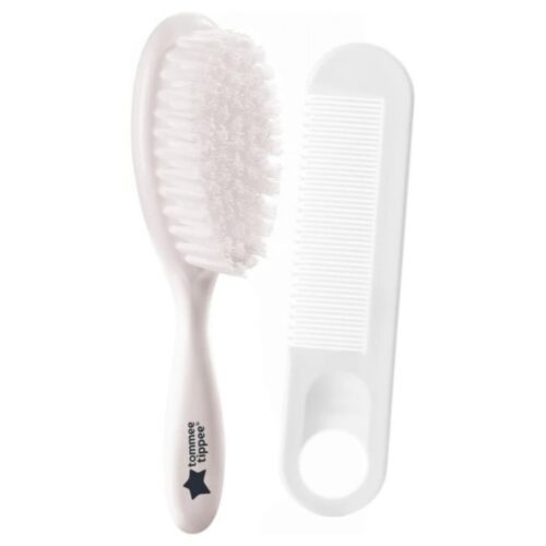Tommee Tippee EverydayEssentials BabyHair Ensemble Brosse et Peigne Cheveux Bébés - 1u