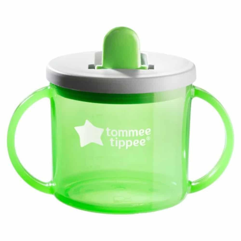 Tommee Tippee Everydayessentials Firstcup Premiere Tasse A Bec 4mois Vert 190ml 1u