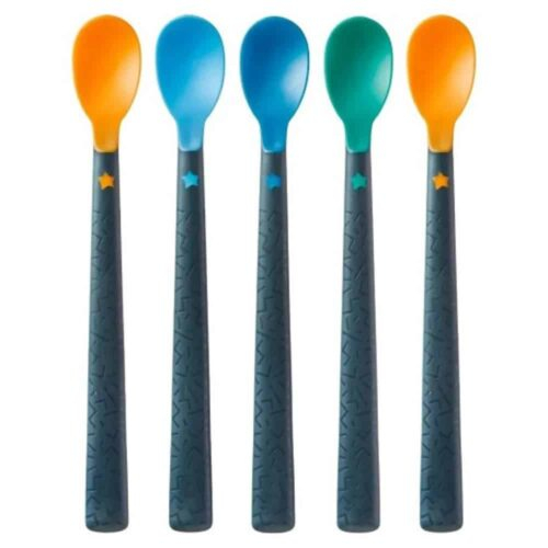 Tommee Tippee Softee Cuilleres D Apprentissage Colorees 4mois 5u
