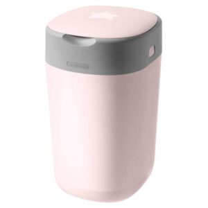 Tommee Tippee Twist Et Click Poubelle A Couches Anti Odeurs Rose 1u