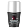 Vichy Homme Déodorant Roll-On Invisible Resist Dermo-Détranspirant Anti-Taches Anti-Irritations 72h – 50ml
