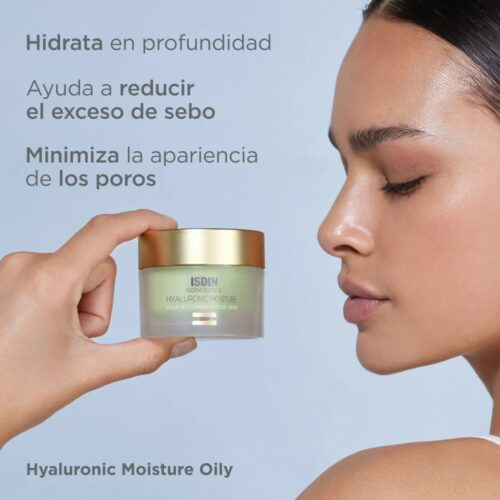 Isdin Isdinceutics Hyaluronic Moisture Creme Hydratante Peau Mixte A Grasse 50g 8