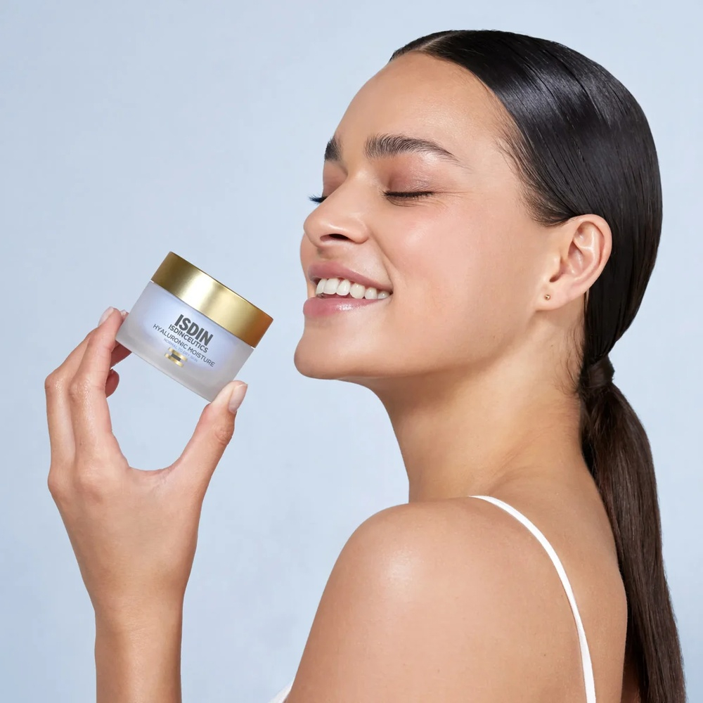 ISDIN - Isdinceutics Hyaluronic Moisture Crème Hydratante Peau Normale à Sèche - 50g - Image 6