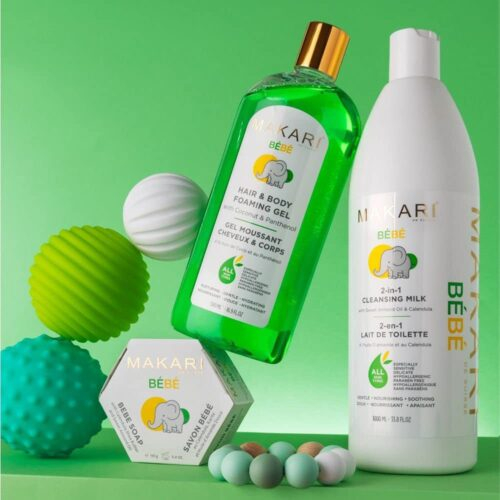 Makari Bebe Gel Moussant Cheveux Et Corps 500ml 6