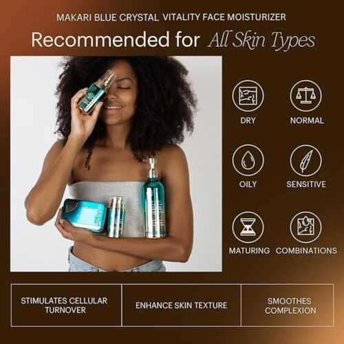 Makari Blue Crystal Creme Hydratante Vitalite 50ml 4