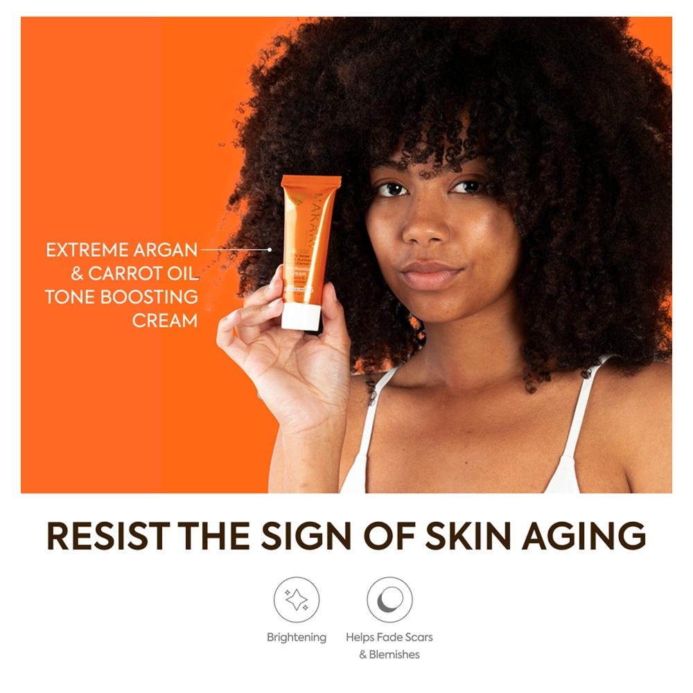 MAKARI - Extrême Argan Et Carrot Oil Crème Booster Tonifiante - 50g - Image 3