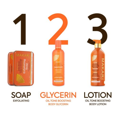 Makari Extreme Argan Et Carrot Oil Glycerine Tonifiante 500ml 6