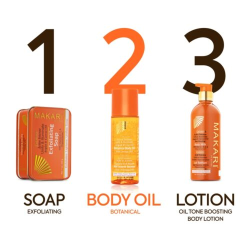 Makari Extreme Argan Et Carrot Oil Huile Botanique Corps 125ml 5
