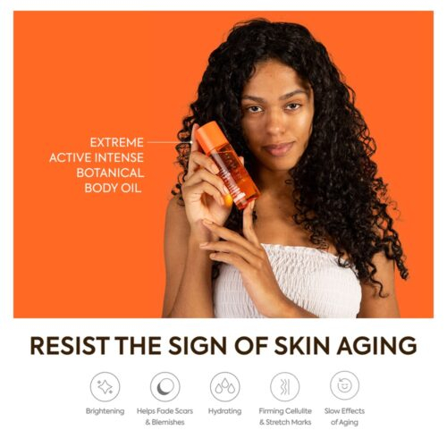 Makari Extreme Argan Et Carrot Oil Huile Botanique Corps 125ml 9