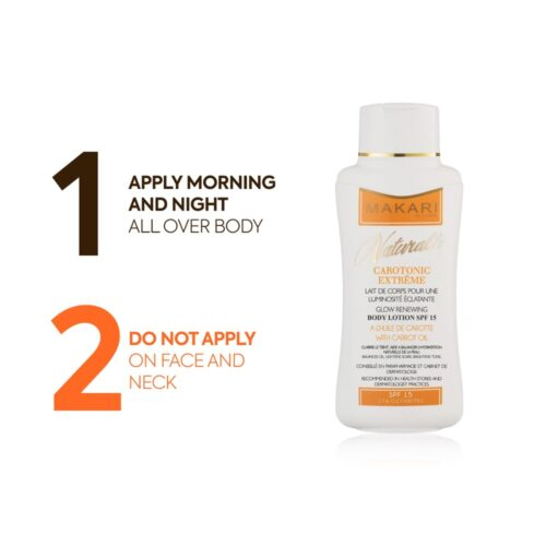 Makari Naturalle Carotonic Extreme Lait Corps Luminosite Eclatante Spf15 500ml 3